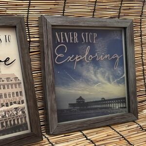 Grey Washed Framed Art